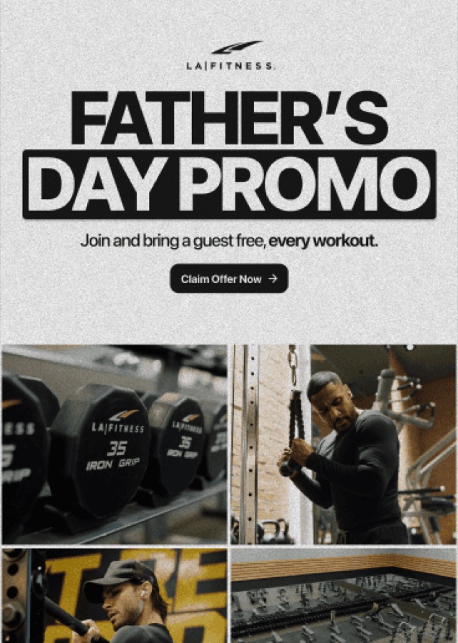 LA Fitness ad 5