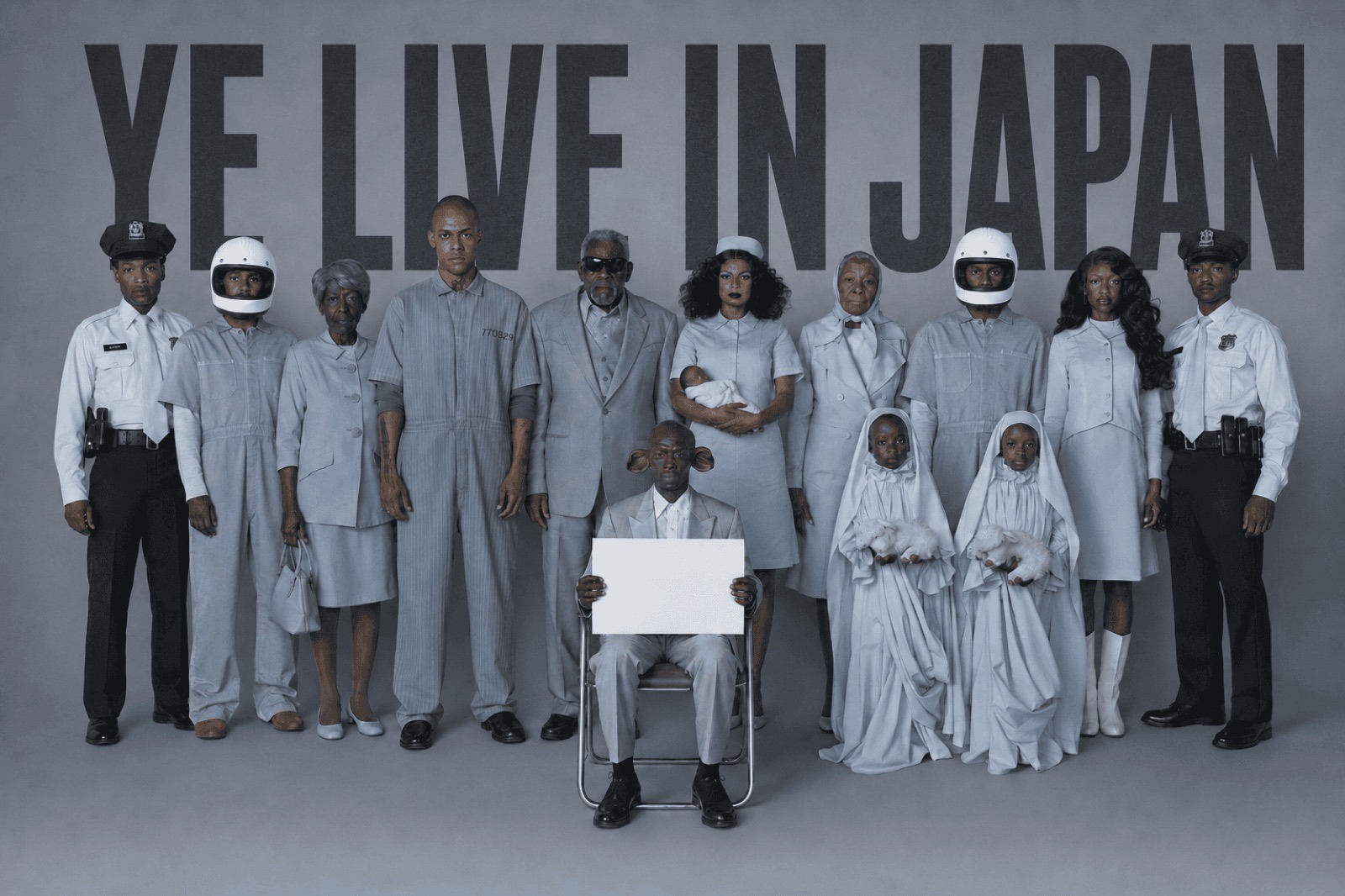 Ye Live in Japan campaign concept