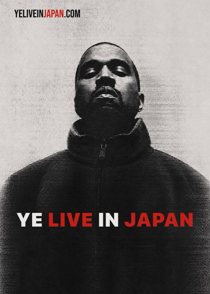 Ye Live in Japan poster 2