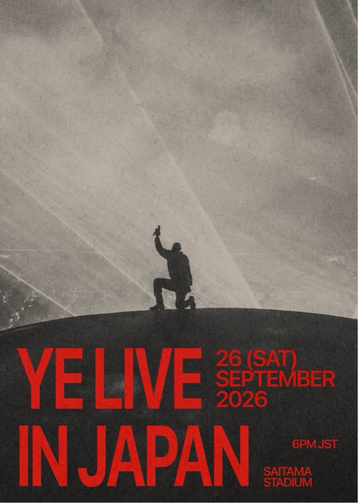 Ye Live in Japan poster 6