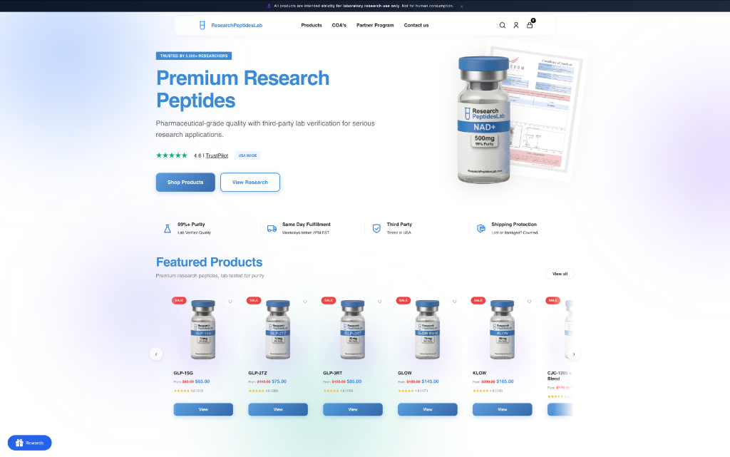 Research Peptides Lab